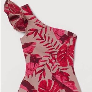 Johanna Ortiz X HM pink swimsuit